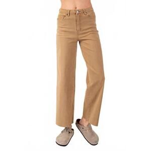 NEW EASEL kiki twill pants in latte